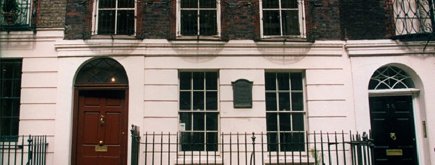 Exterior of Benjamin Franklin House