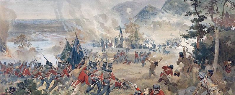 Painting of the war of 1812