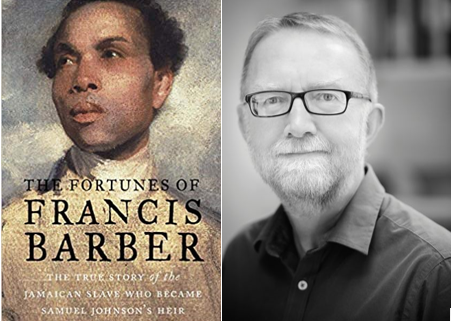 The Fortunes of Francis Barber book cover beside author cover of Michael Bundock