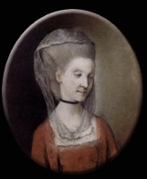 A portrait of Polly Stevenson.